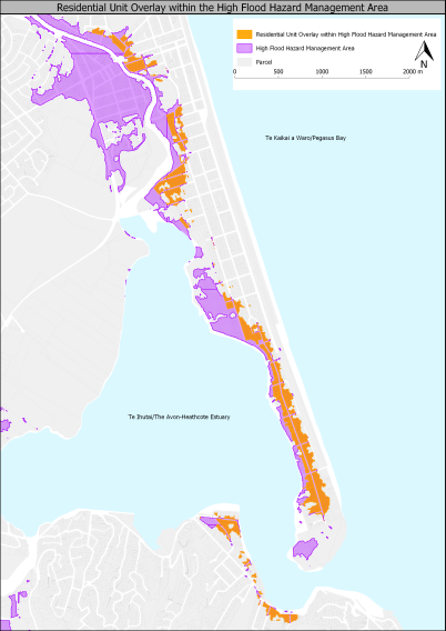 Residential Unit Overlay within the High Flood Hazard Management Area